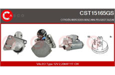 Odpor, vnitřní tlakový ventilátor CASCO CRS76011AS