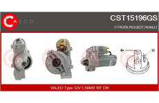 Hydraulické čerpadlo pre riadenie CASCO CSP78114GS