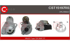 Odpor, vnitřní tlakový ventilátor CASCO CRS61002GS