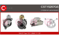 Odpor, vnitřní tlakový ventilátor CASCO CRS72010AS