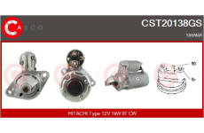 Startér CASCO CST40522AS