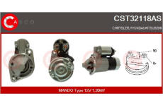 Startér CASCO CST10572GS