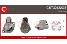 generátor CASCO CAL15256AS