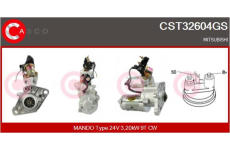 Alternátor CASCO CAL30600AS