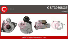 Rameno sterace, cisteni skel CASCO CWA73317AS