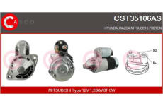 Odpor, vnitřní tlakový ventilátor CASCO CRS72010AS