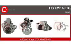 Spínač, zvedací zařízení oken CASCO CWR83005AS