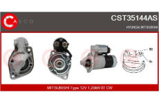 Spínač, zvedací zařízení oken CASCO CWR83011AS