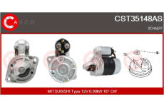 Spínač, zvedací zařízení oken CASCO CWR86007AS