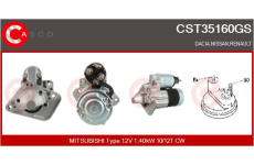 Tyčoví stěračů CASCO CWT15605GS