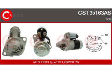 Startér CASCO CST10780AS