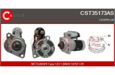 Startér CASCO CST10791AS