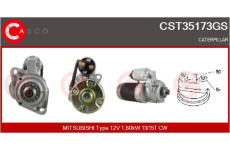 Startér CASCO CST10791GS