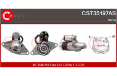 Regulátor generátoru CASCO CRE15283GS