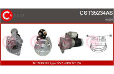 Hrdlo škrticí klapky CASCO CTB72016AS