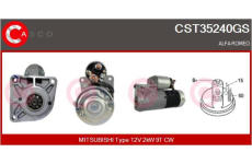 Startér CASCO CST10A17AS
