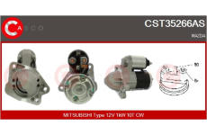 Řemenice, generátor CASCO CCP90102AS