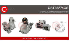 Řemenice, generátor CASCO CCP90109GS
