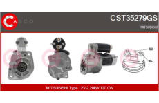Startér CASCO CST35279GS