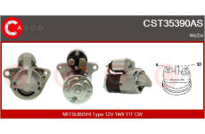 Spínač, zvedací zařízení oken CASCO CWR71032AS