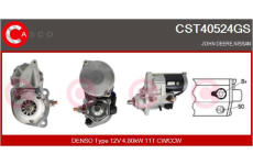 Elektromotor vetráka chladiča CASCO CEF74009AS