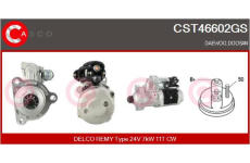 Elektromagnetický spínač, startér CASCO CSO10606AS