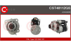 Elektromagnetický spínač, startér CASCO CSO10631AS