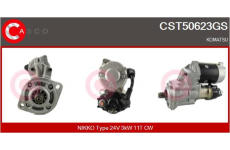 Predradený odpor, elektromotor (ventilátor chladiča) CASCO CRS70004AS