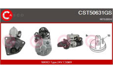 Elektromagnetický spínač, startér CASCO CSO15118AS