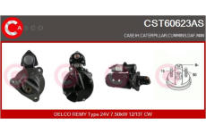 Elektromagnetický spínač, startér CASCO CSO30127AS