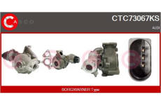 Uhlíkový zberač alternátora CASCO CBA15003AS