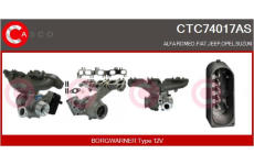 Hydraulické čerpadlo, řízení CASCO CSP72102AS