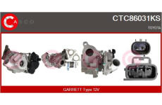 Cidlo, teplota vyfukovych plynu CASCO CSN76F75GS