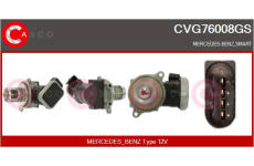 AGR-Ventil CASCO CVG76008GS