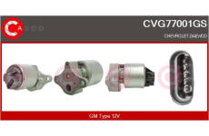 Hrdlo škrticí klapky CASCO CTB70031GS