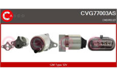 Hrdlo škrticí klapky CASCO CTB70034GS