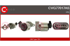 Elektromagnetický spínač pre żtartér CASCO CSO10207AS