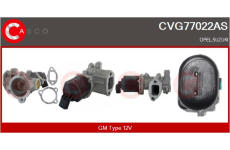Motor stěračů CASCO CWM15407GS