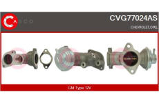 Hrdlo škrticí klapky CASCO CTB71038GS