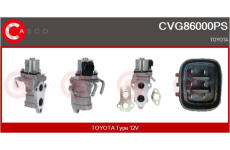 Hrdlo škrticí klapky CASCO CTB73062GS