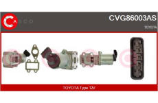 generátor CASCO CAL35460AS