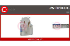 Hrdlo škrticí klapky CASCO CTB77012AS