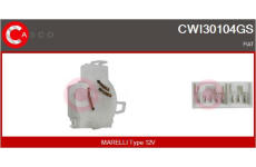 Hrdlo škrticí klapky CASCO CTB77017AS