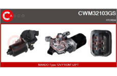 Větrák, chlazení motoru CASCO CEF73354AS