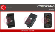 Spínač, zvedací zařízení oken CASCO CWR38004AS