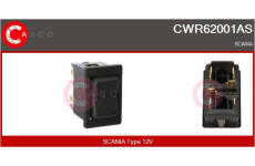 Spínač elektrického otvárania okien CASCO CWR70004AS