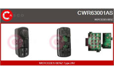 Spínač elektrického otvárania okien CASCO CWR70023AS