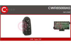 Spínač elektrického otvárania okien CASCO CWR71000AS
