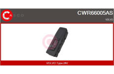 Spínač elektrického otvárania okien CASCO CWR71042AS