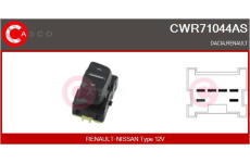 Spínač, zvedací zařízení oken CASCO CWR71044AS